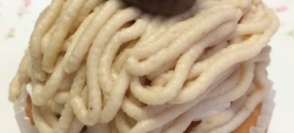 米粉のカップケーキdeモンブラン